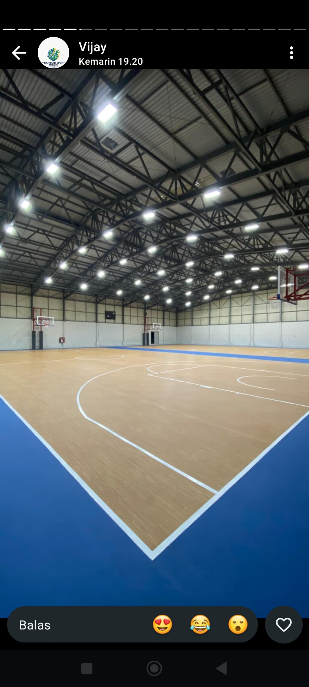 GOR Badminton Vinyl
